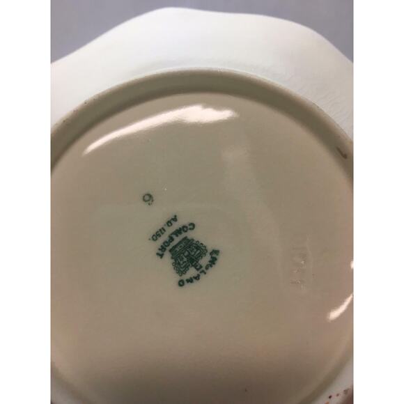 VINTAGE Coalport CHINA Indian SUMMER Pattern 3 Bowl SET Ice CREAM Soup CEREAL - Picture 11 of 12